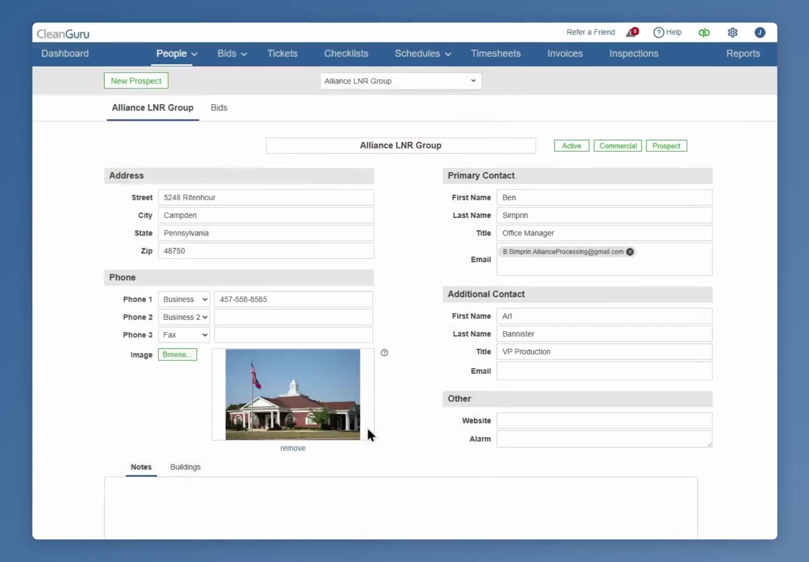 Confirm that a thumbnail preview appears in the Image field.