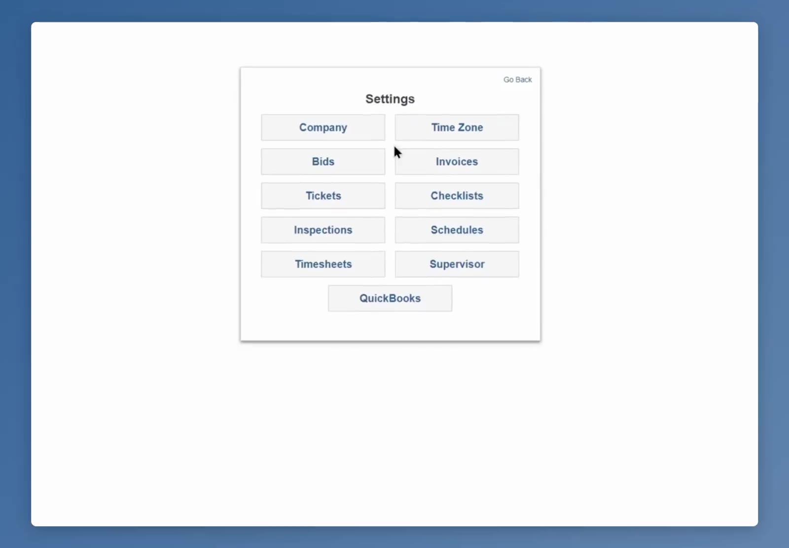 Bids in the Settings menu holds everything related to proposals.
